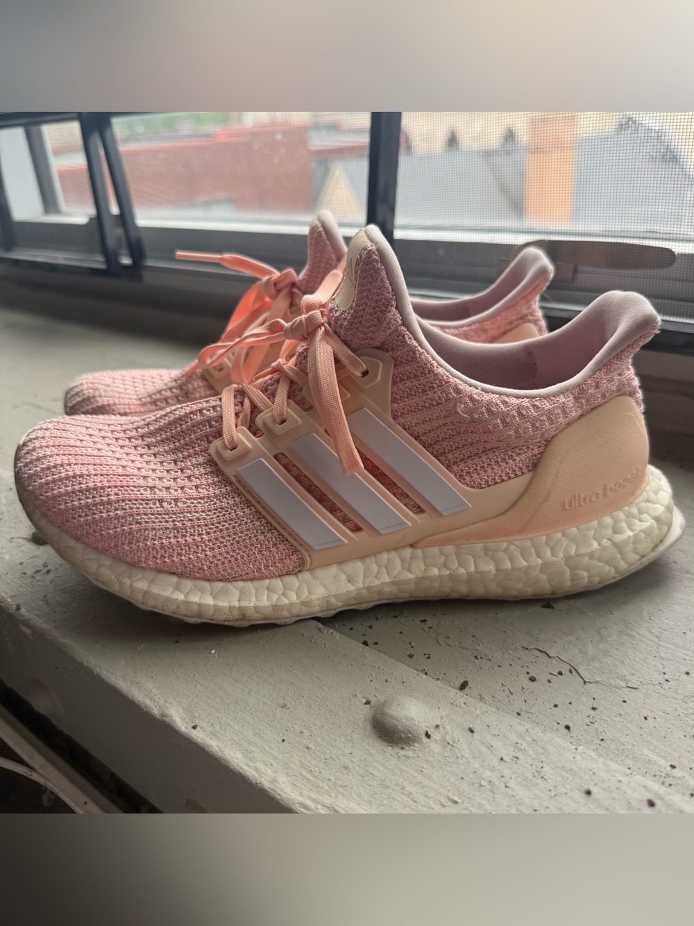 Adidas Ultraboost 4.0 DNA Pink Running Sneaker - Women’s 7.5 - Boost Trainers